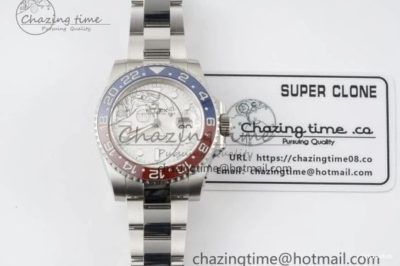 Best 126719 BLRO Master Bracelet Meteorite II GMT VR3285 1:1 Edition SS CHS on 904L JDF 0502